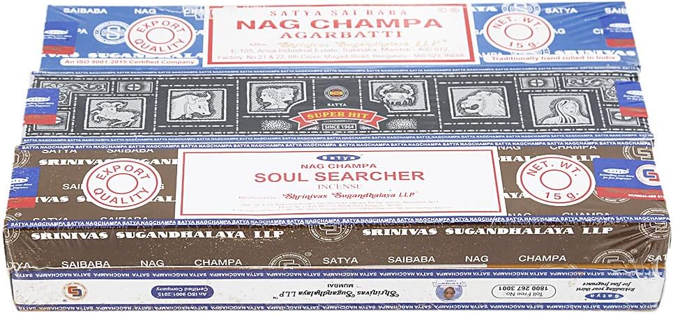 Satya Set of 6 Natural Incense Sticks