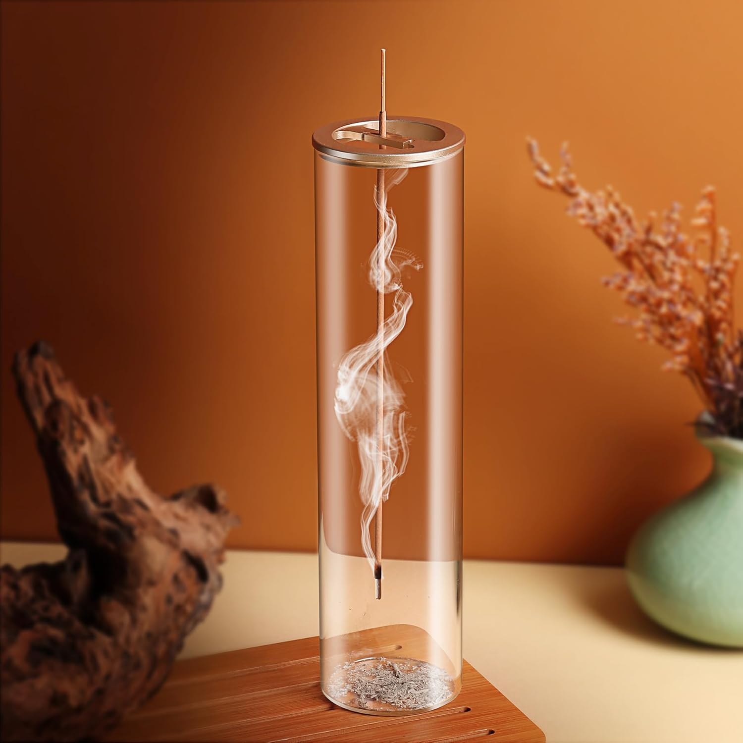 Eavida Incense Holder for Sticks - Ash Proof Modern Design