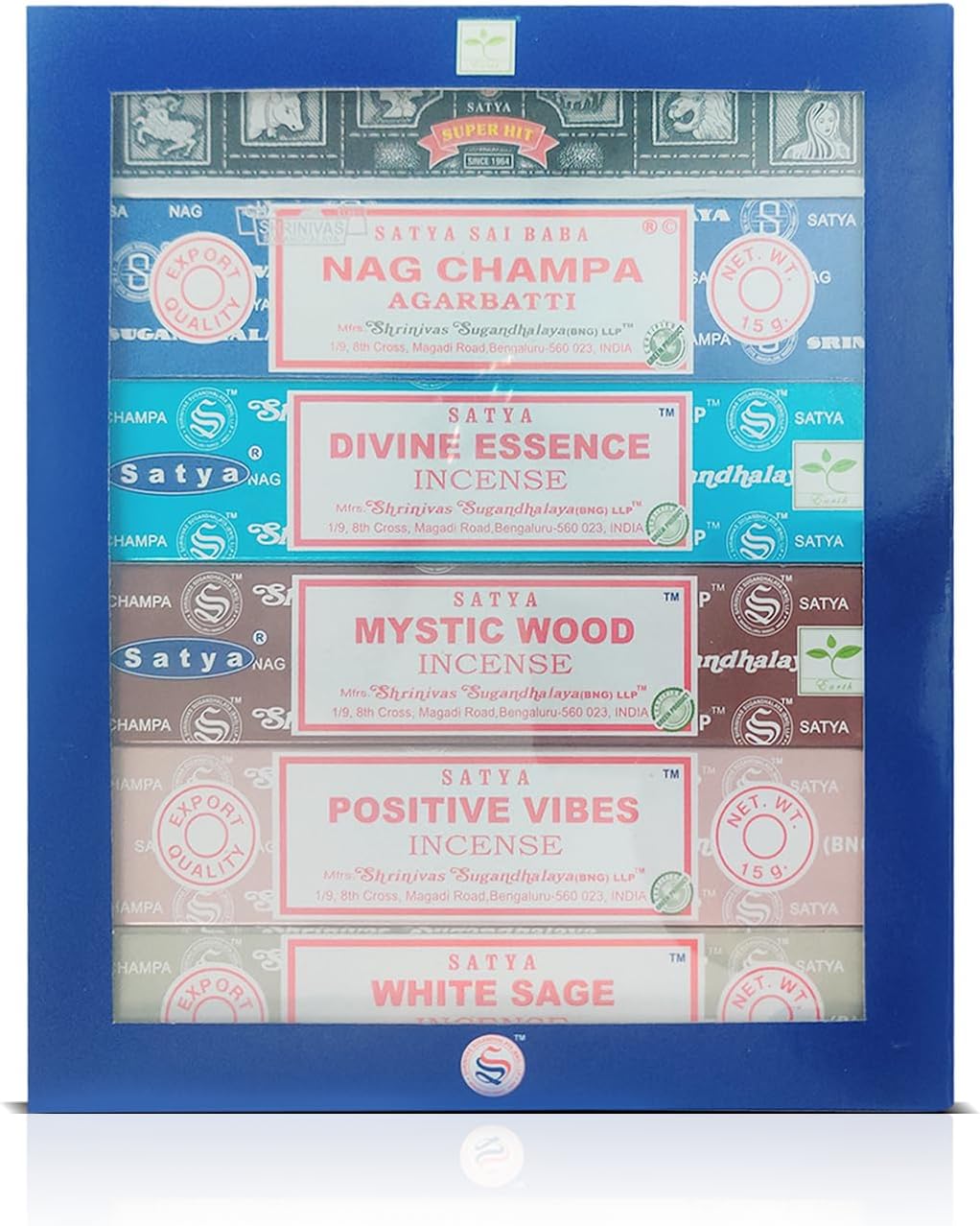 Assorted Incense Sticks Pack of 6 Premium Scents
