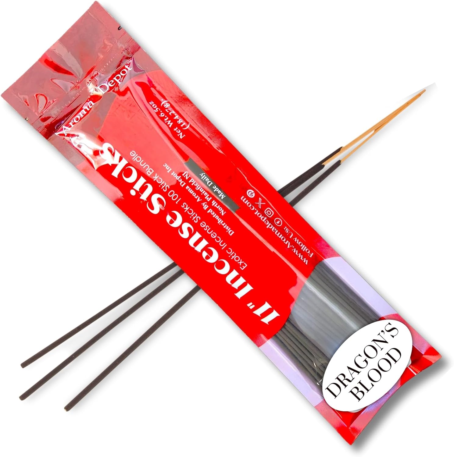 Aroma Depot Dragons Blood Incense Sticks 11 Inches Long
