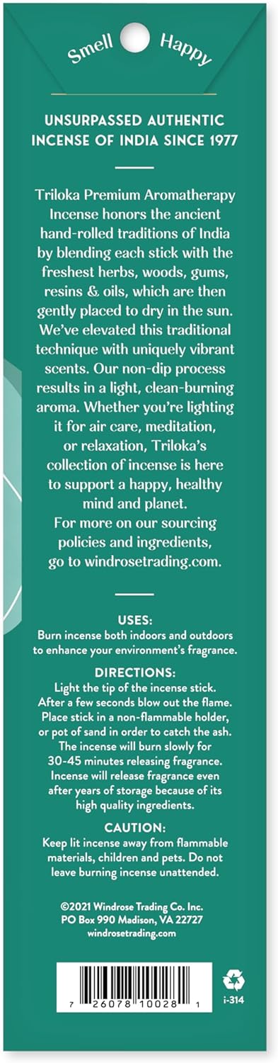 Triloka Premium Incense Sandalwood 10 Sticks