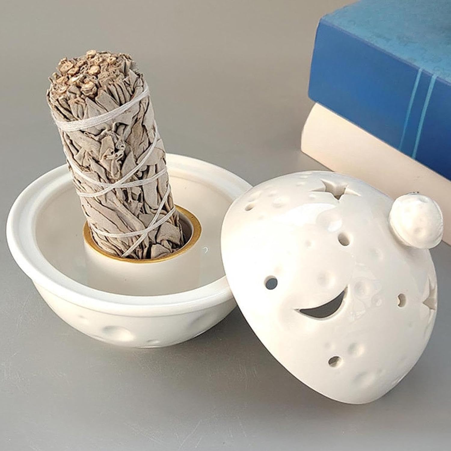 Modern Ceramic Incense Burner for Home Decor