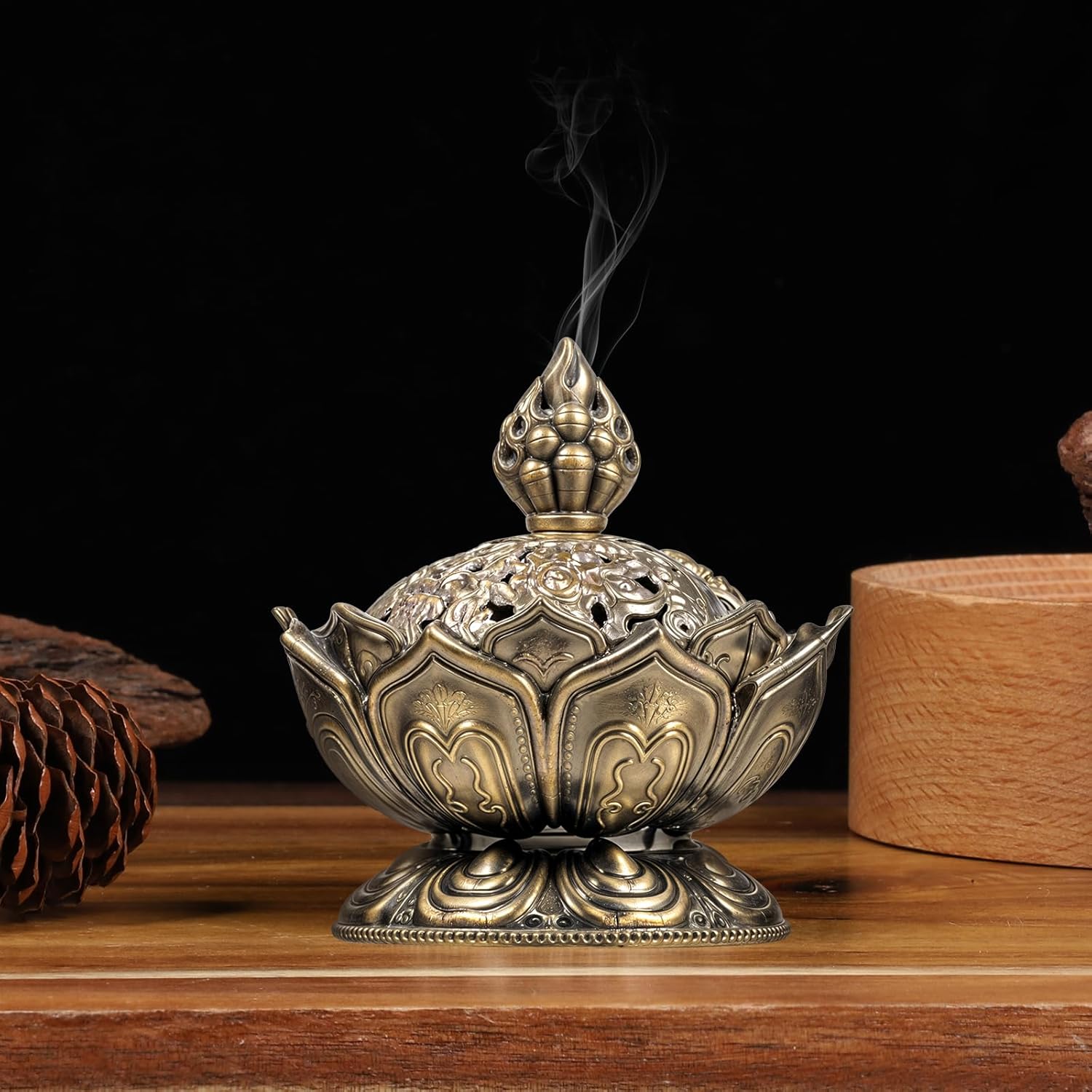 Classic Lotus Incense Burner Holder