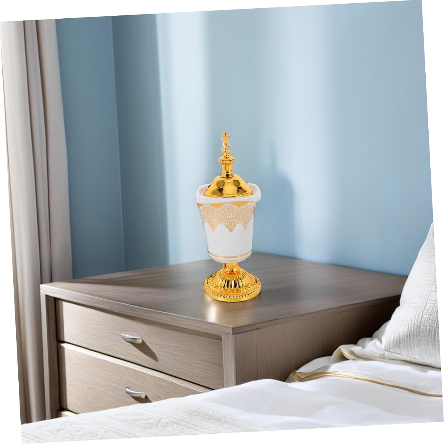 BESTYASH Electric Ceramic Incense Burner for Home Decor
