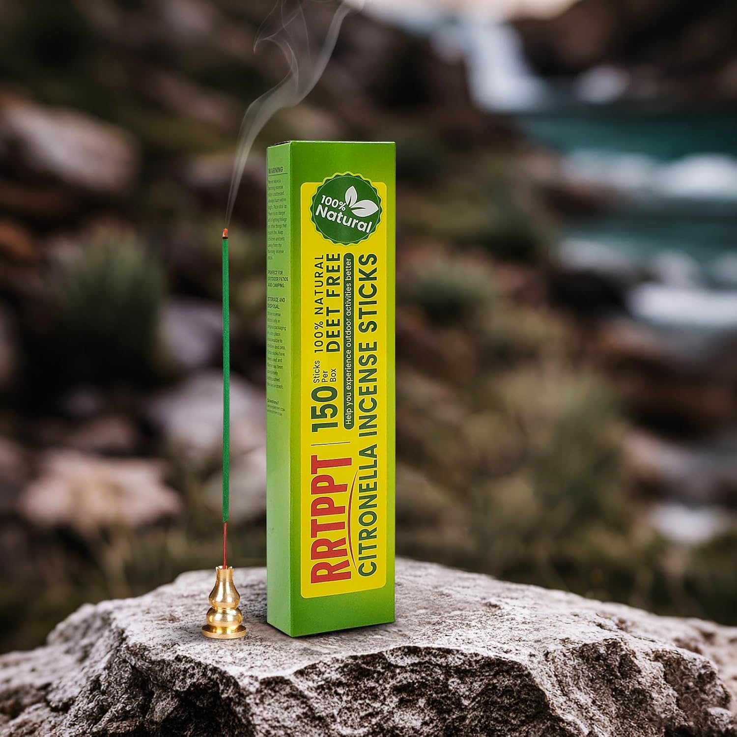 Citronella Incense Sticks 150 Count Natural Oils