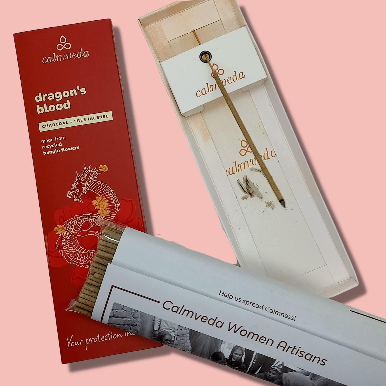Calmveda Peru Dragons Blood Incense Sticks 80 Count