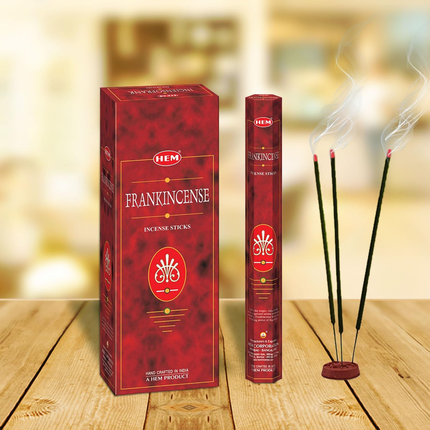 Frankincense Incense Box of Six 120 Sticks