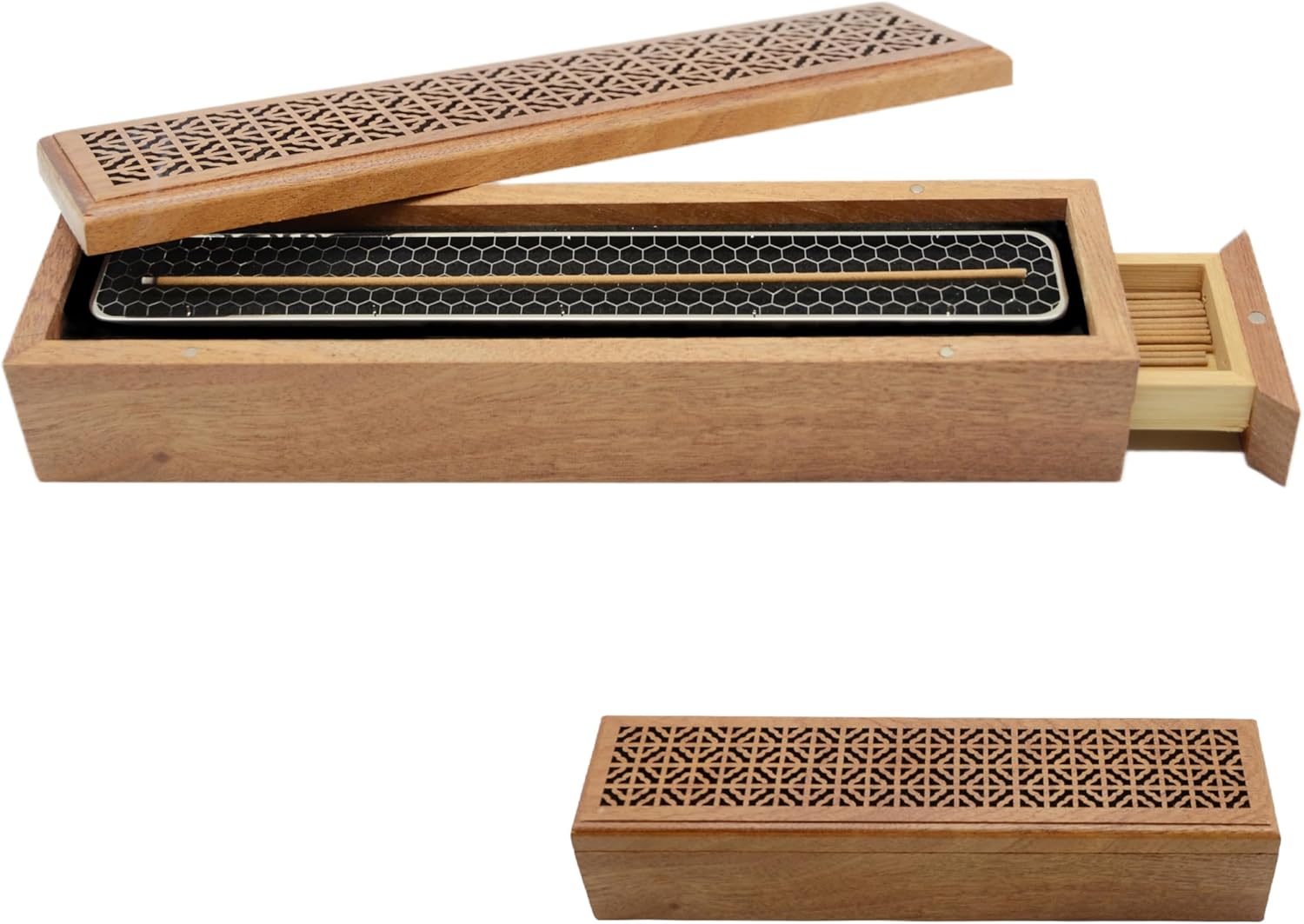 Moocervi Incense Holder with Storage Box