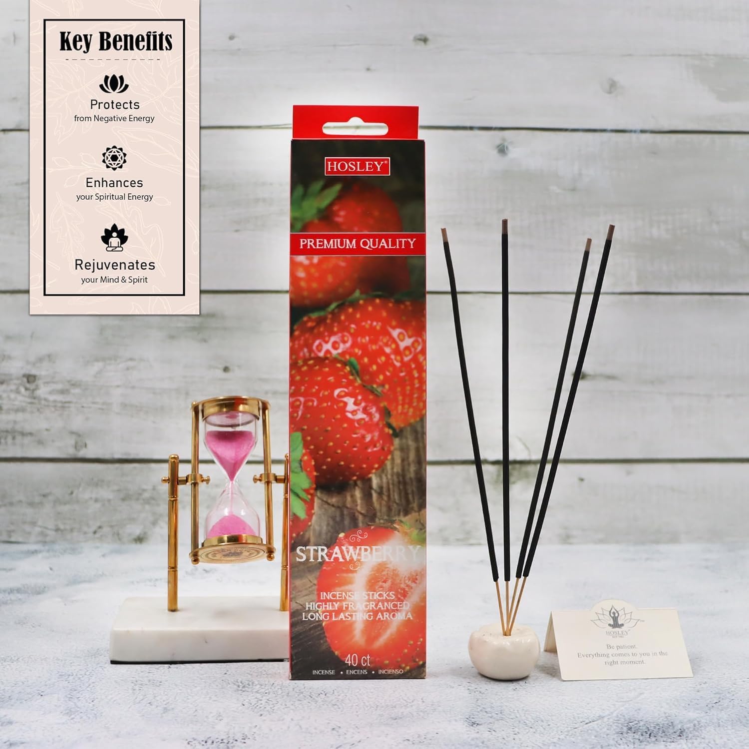 Hosley Aromatherapy Incense Sticks 480 Pack Assorted