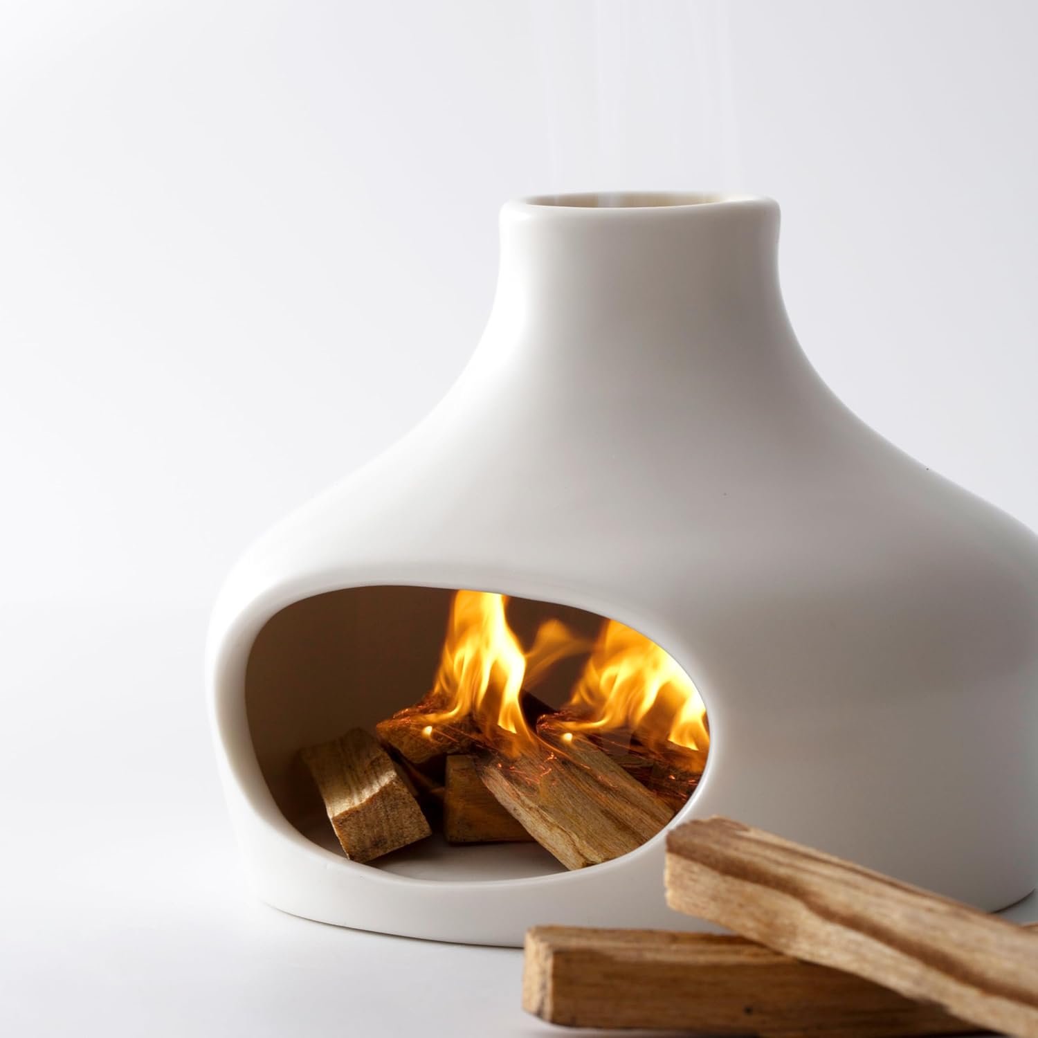 IVWOXO Palo Santo Holder Handmade Ceramic Burner for Meditation and Yoga