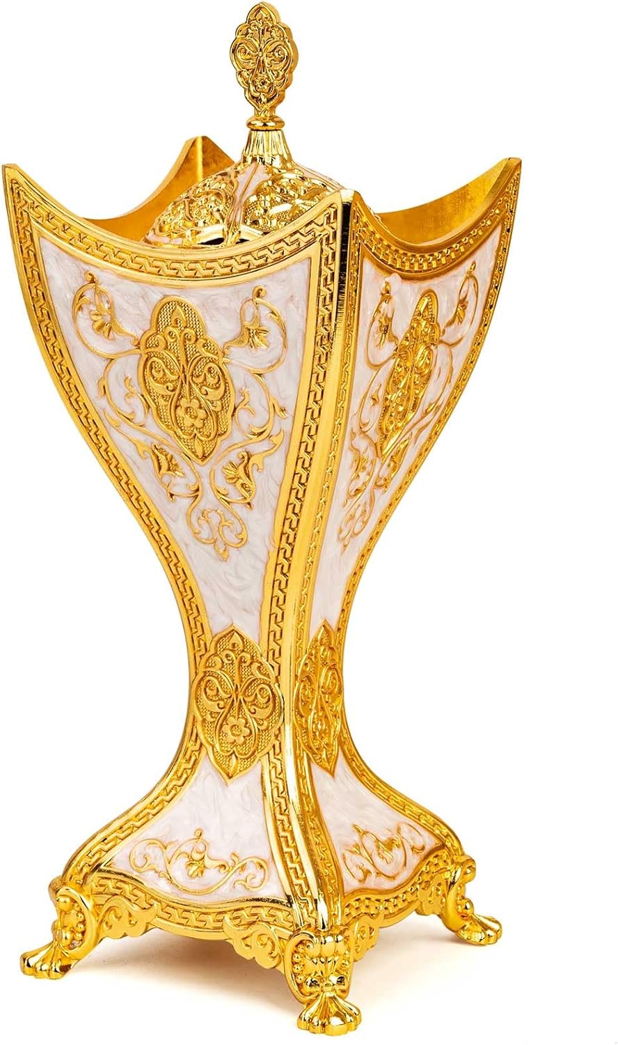 Bakhoor Incense Burner - 11 Inch Trophy Shape Gold
