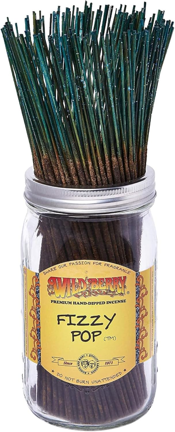 Wild Berry Incense Sticks - Fizzy Pop 100 Count