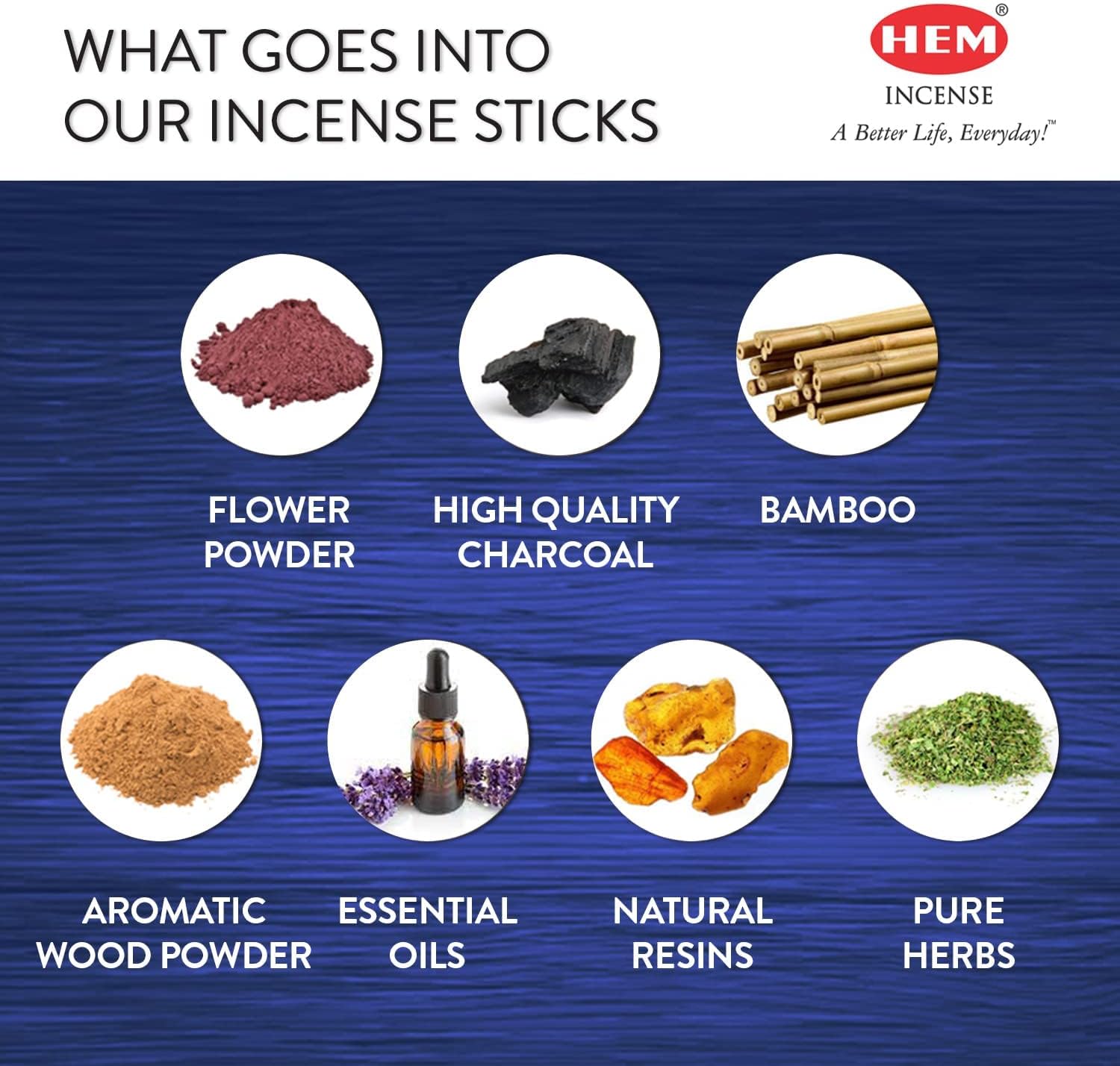 HEM Rosemary Incense Sticks - Pack of 6 20 Each
