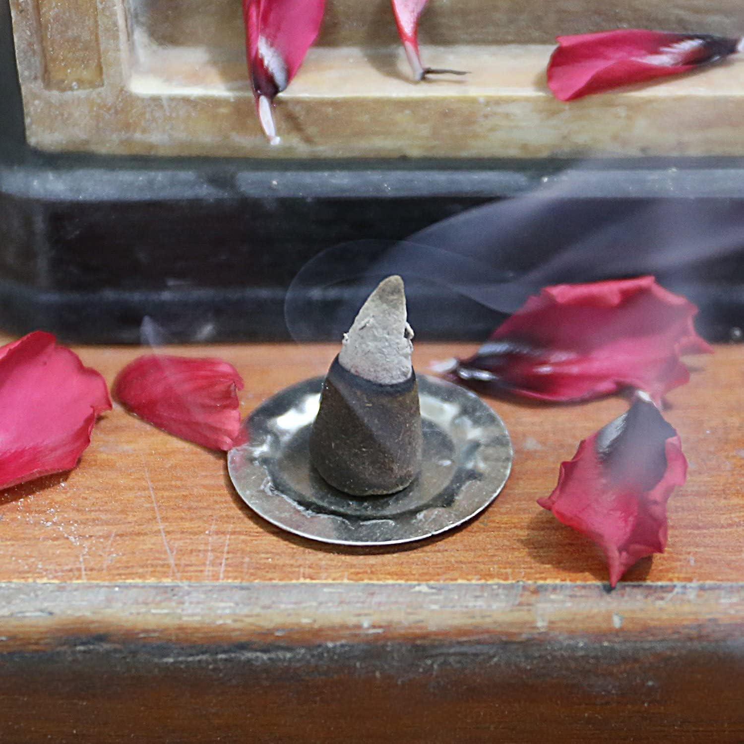 Yajna Frankincense and Myrrh Natural Incense Cones 20 Count