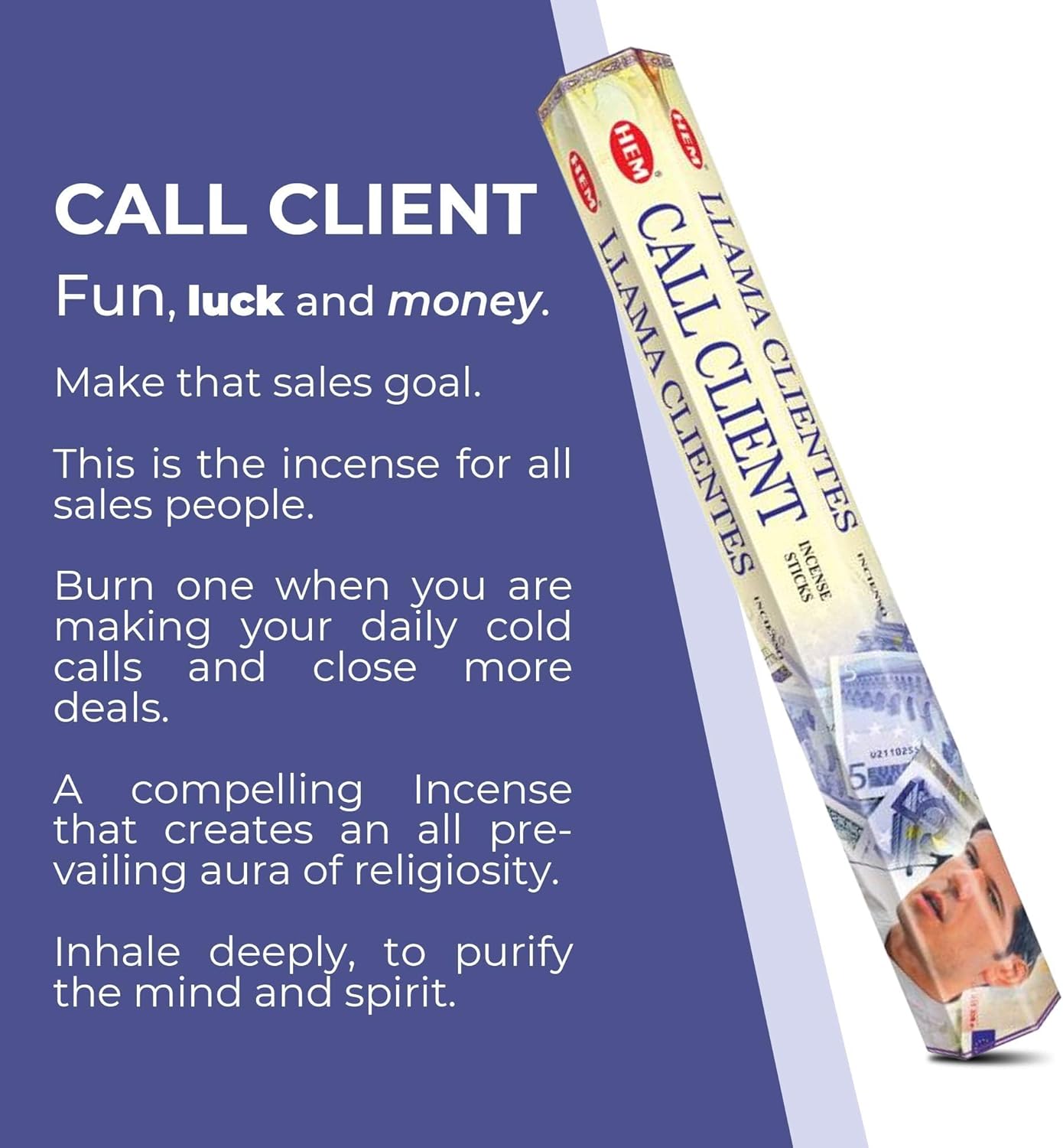 HEM Incense - 120 Sticks Box - Call Client