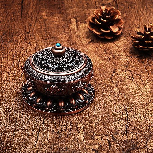 MEDOOSKY Incense Holder Burner Lotus Copper Alloy