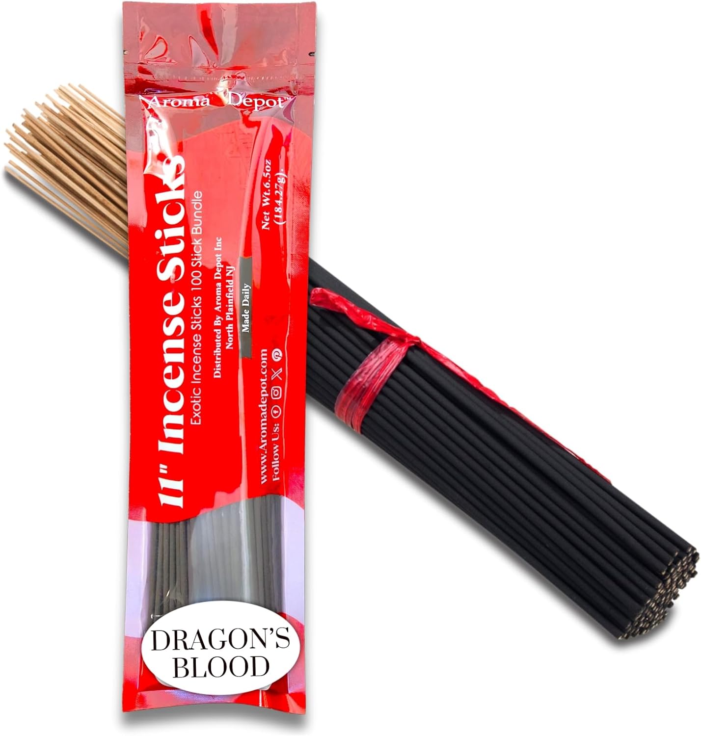 Aroma Depot Dragons Blood Incense Sticks 11 Inches Long