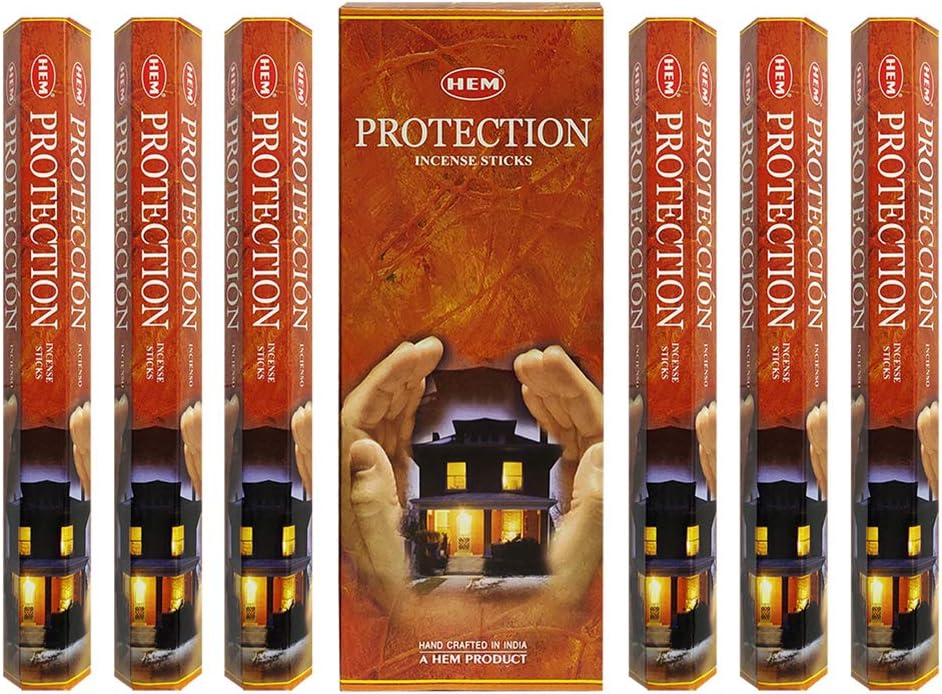 Protection Incense Sticks and Holder Bundle