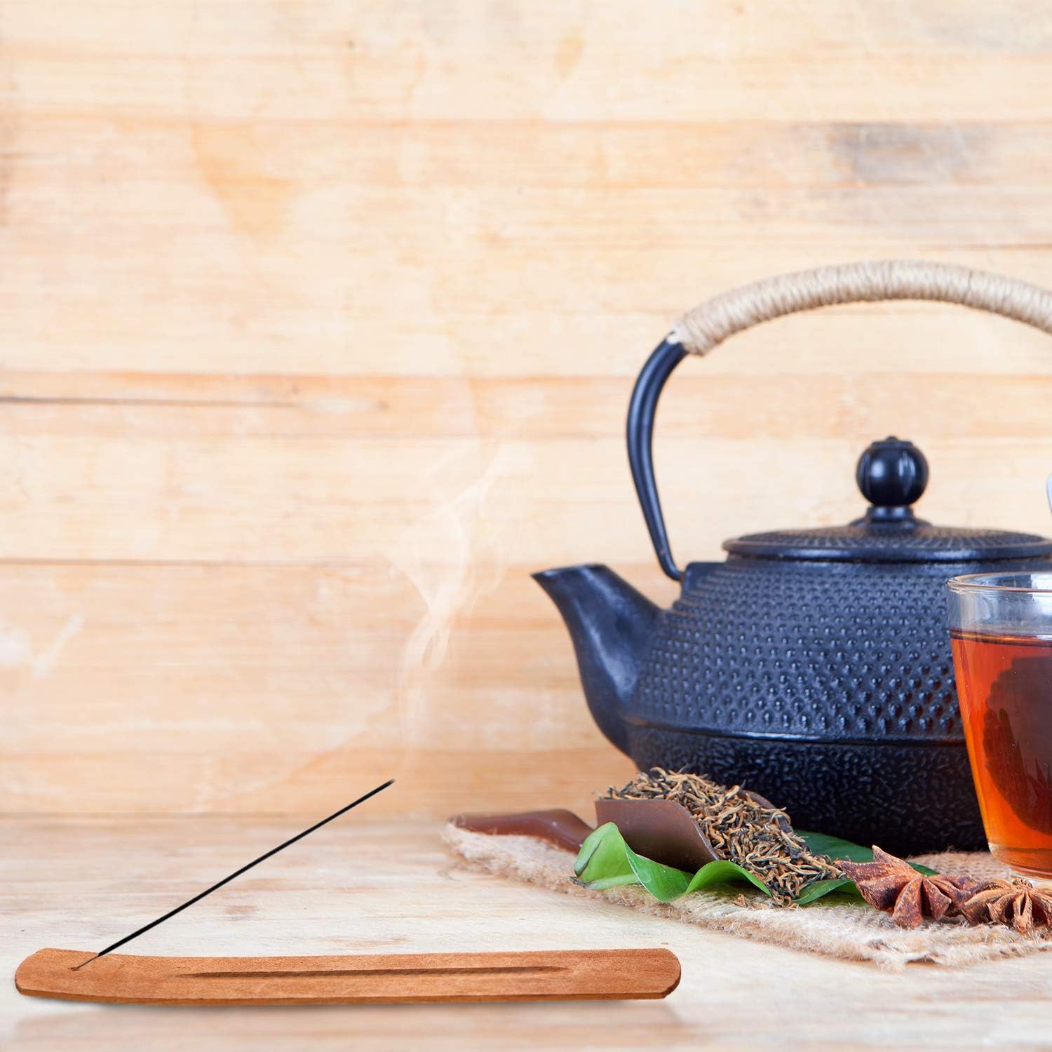 5 Piece Incense Sticks Holder with Ash Catcher
