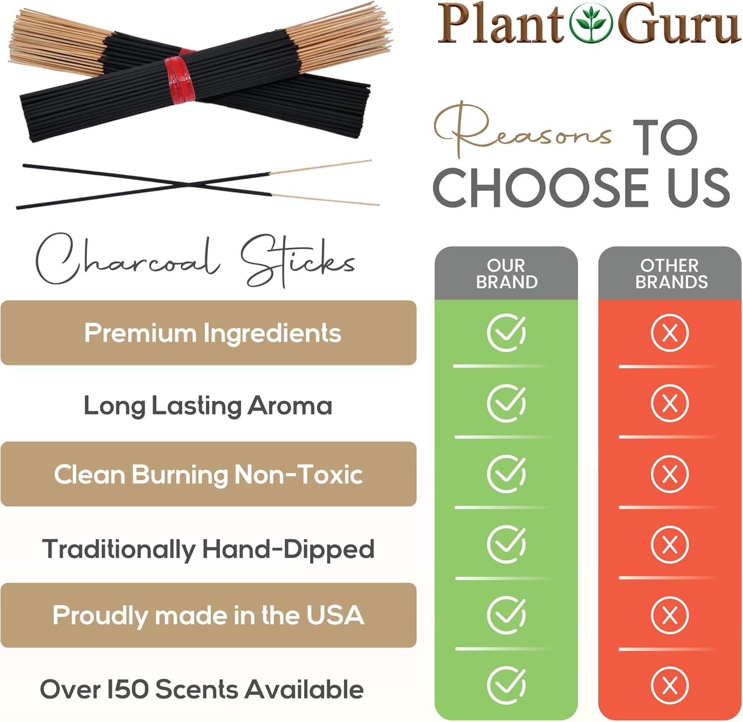 Honey Vanilla Incense Sticks 11 Bundle of 85-100