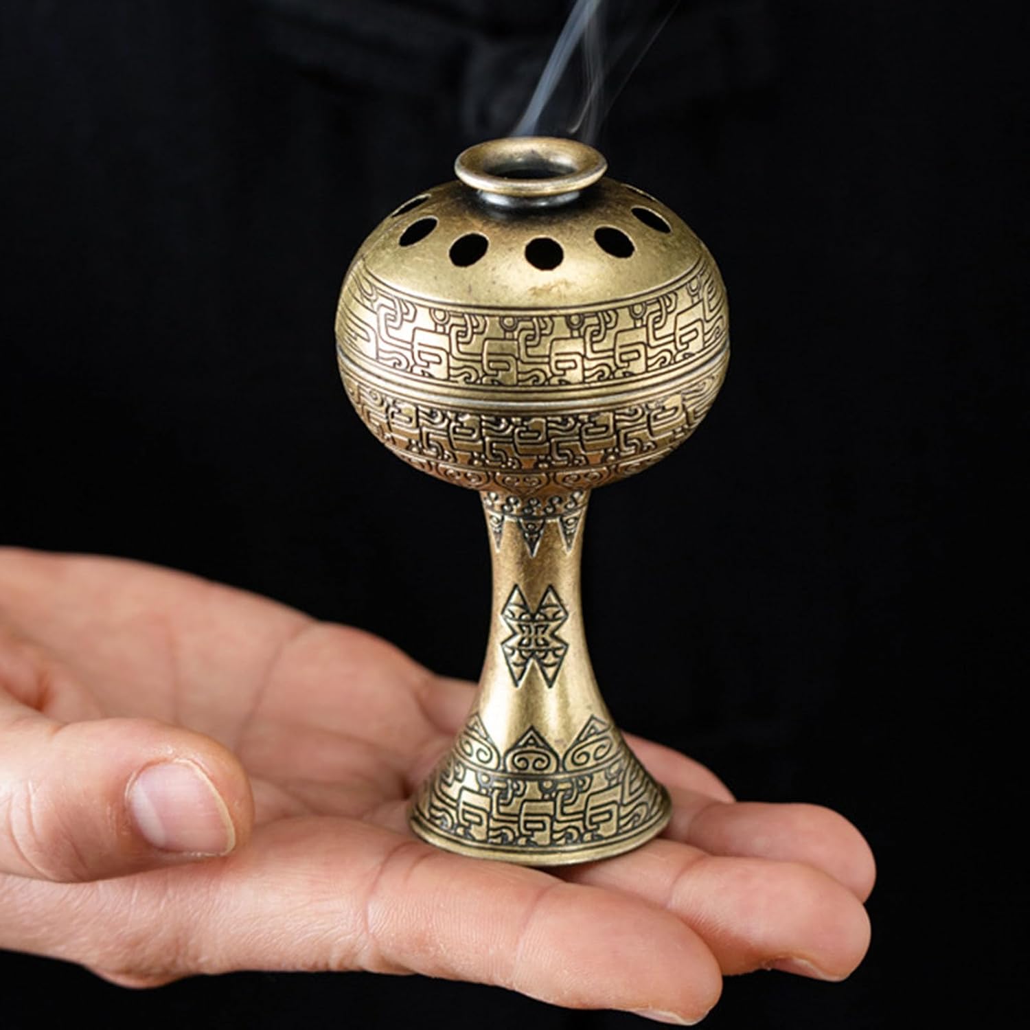 Charcoal Incense Burner - Metal Candle Diffuser