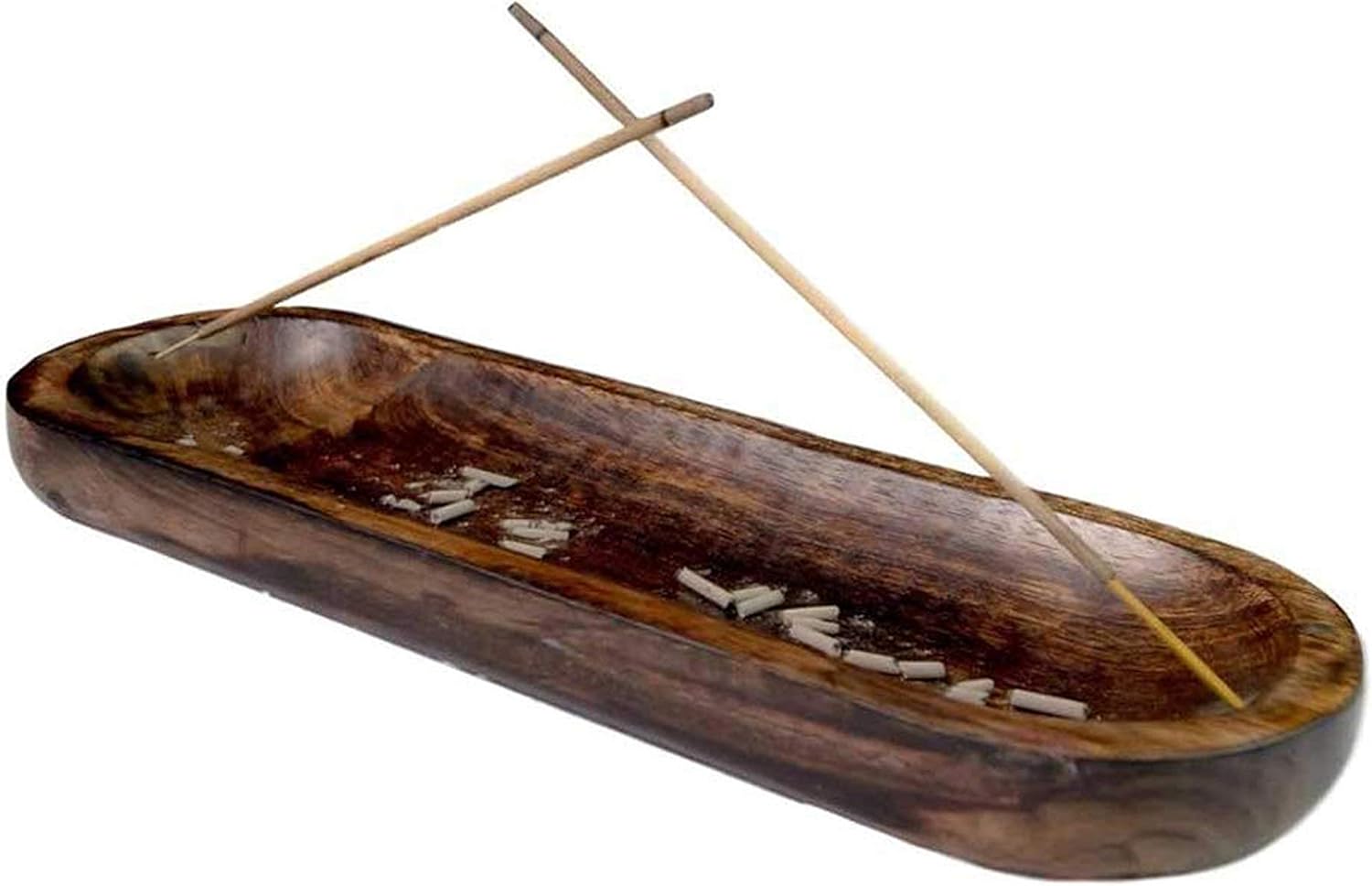 Raajsee Wooden Incense Holder - 12x5 Inch Ash Catcher