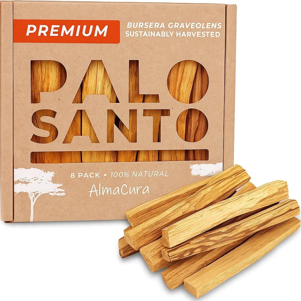 Almacura Palo Santo Premium Sticks 8 Pack