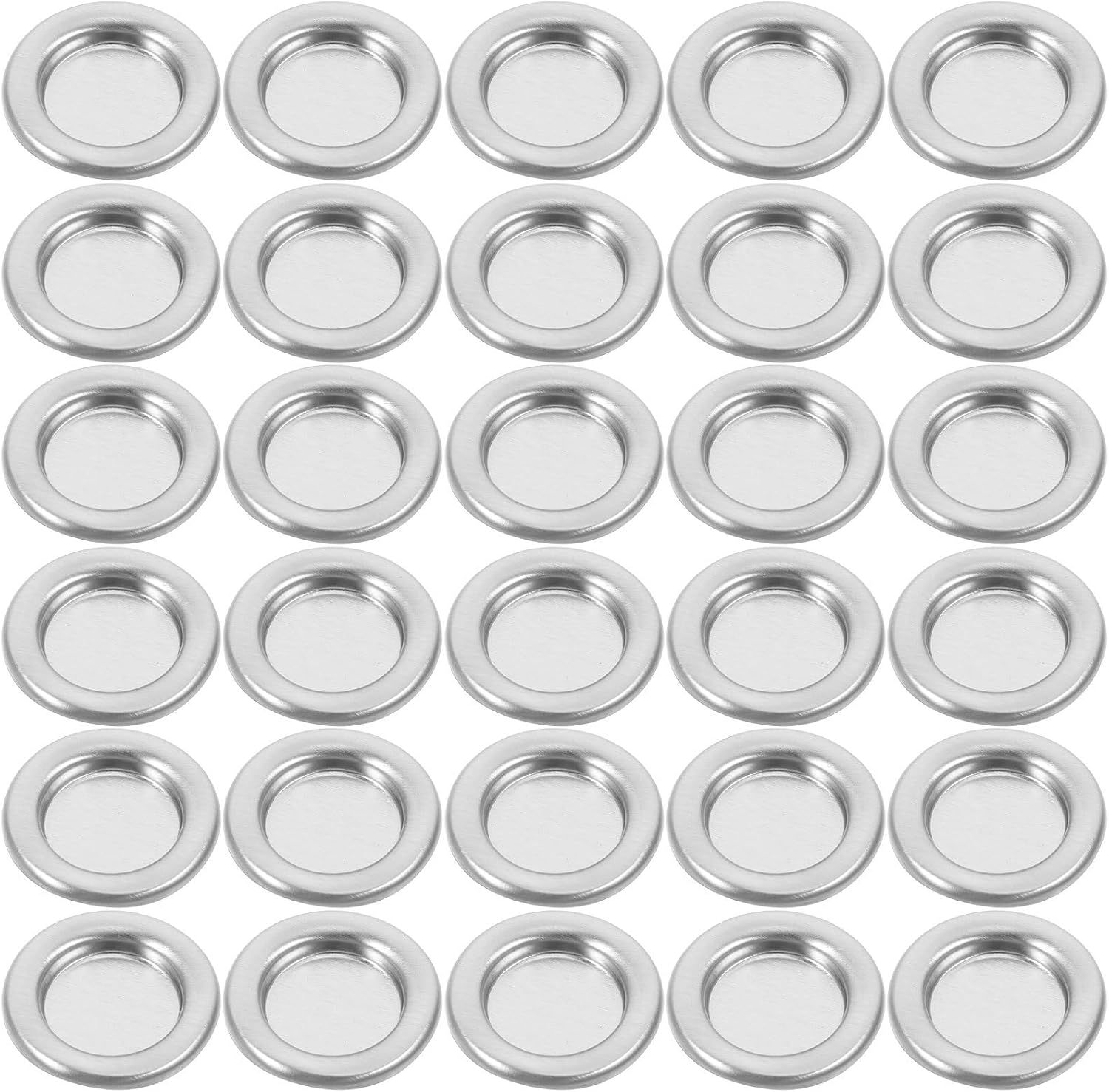 STOBAZA 50pcs Metal Incense Cone Tray for Bedroom Yoga Studio and Sauna Decor