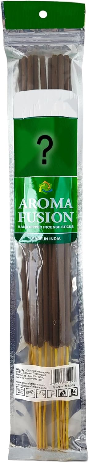 Aroma Fusion 19 Jumbo Hand Dipped Incense 10-Pack - Surprise Scent Selection