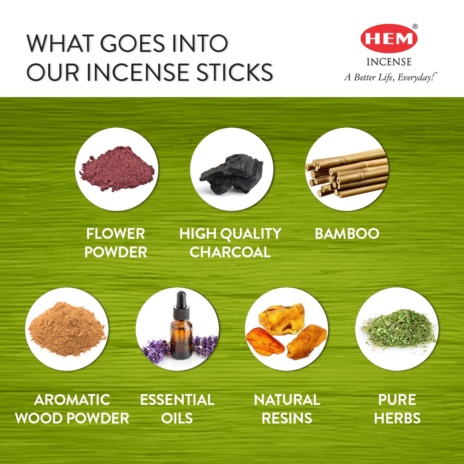HEM Incense Sticks Patchouli 120 Sticks