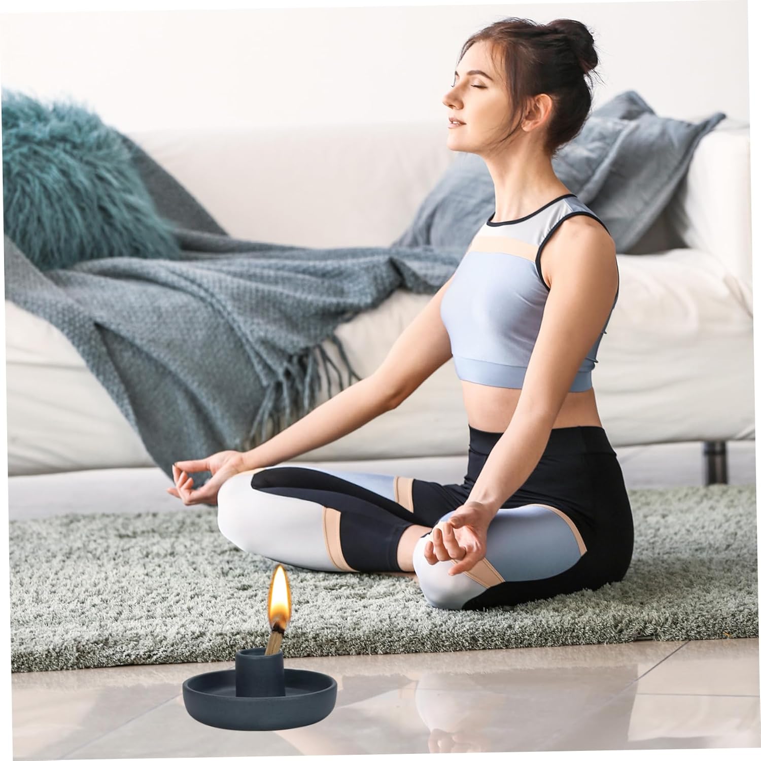 3 in 1 Incense Burner Holder with Ash Catcher