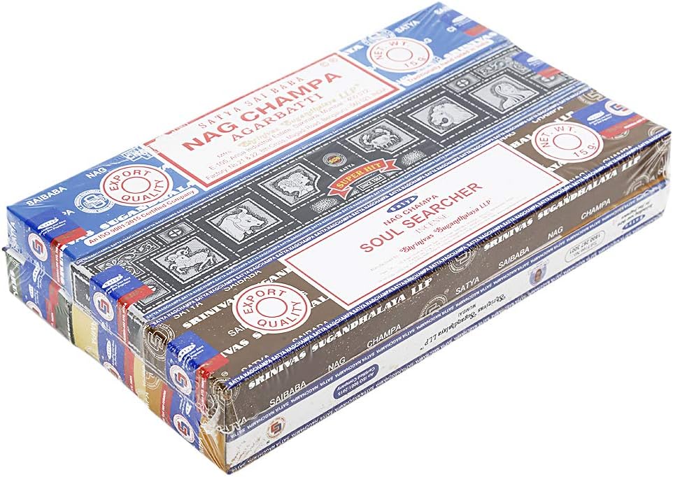 Satya Set of 6 Natural Incense Sticks