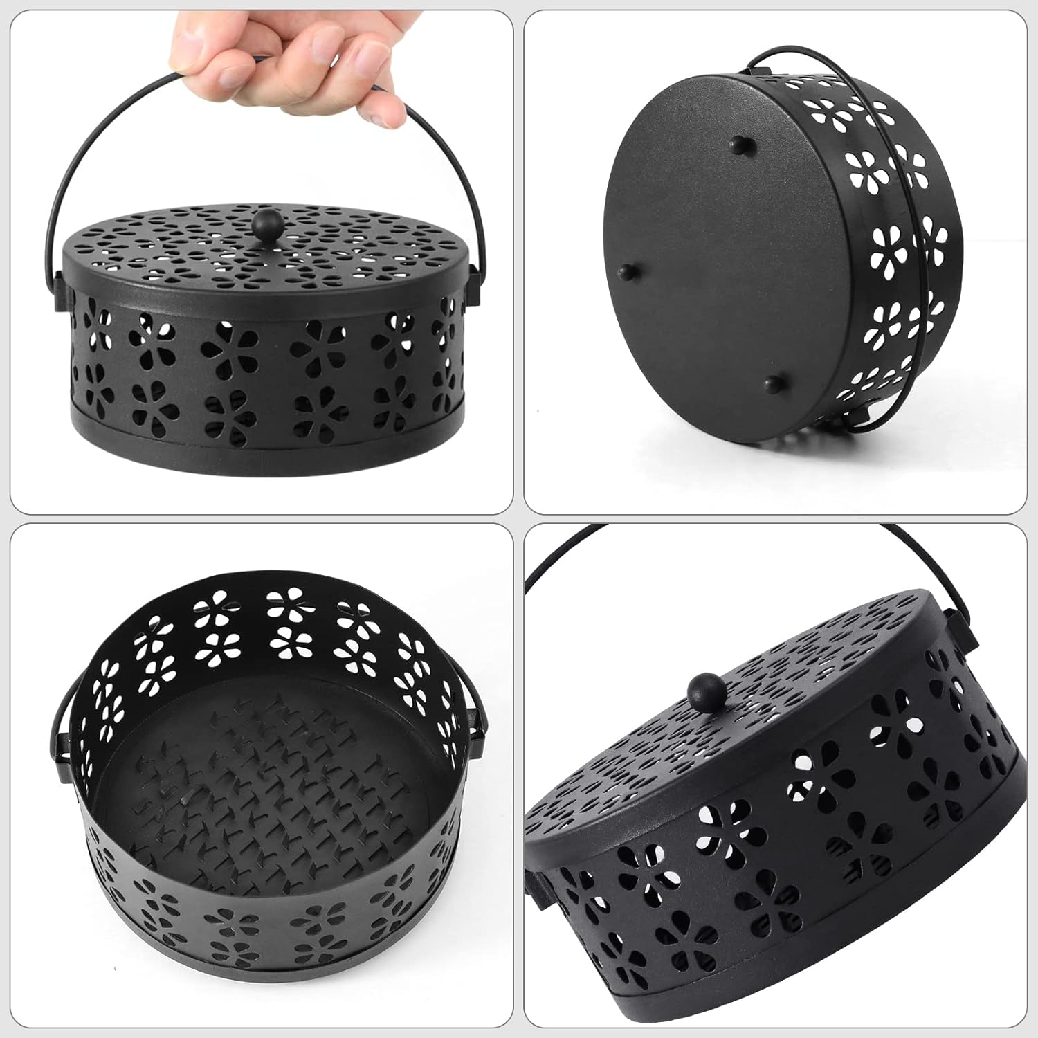 SCENTORINI Portable Mosquito Incense Coil Holder