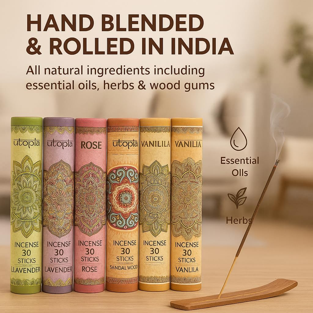 Premium Incense Sticks Variety Gift Pack 180 Sticks