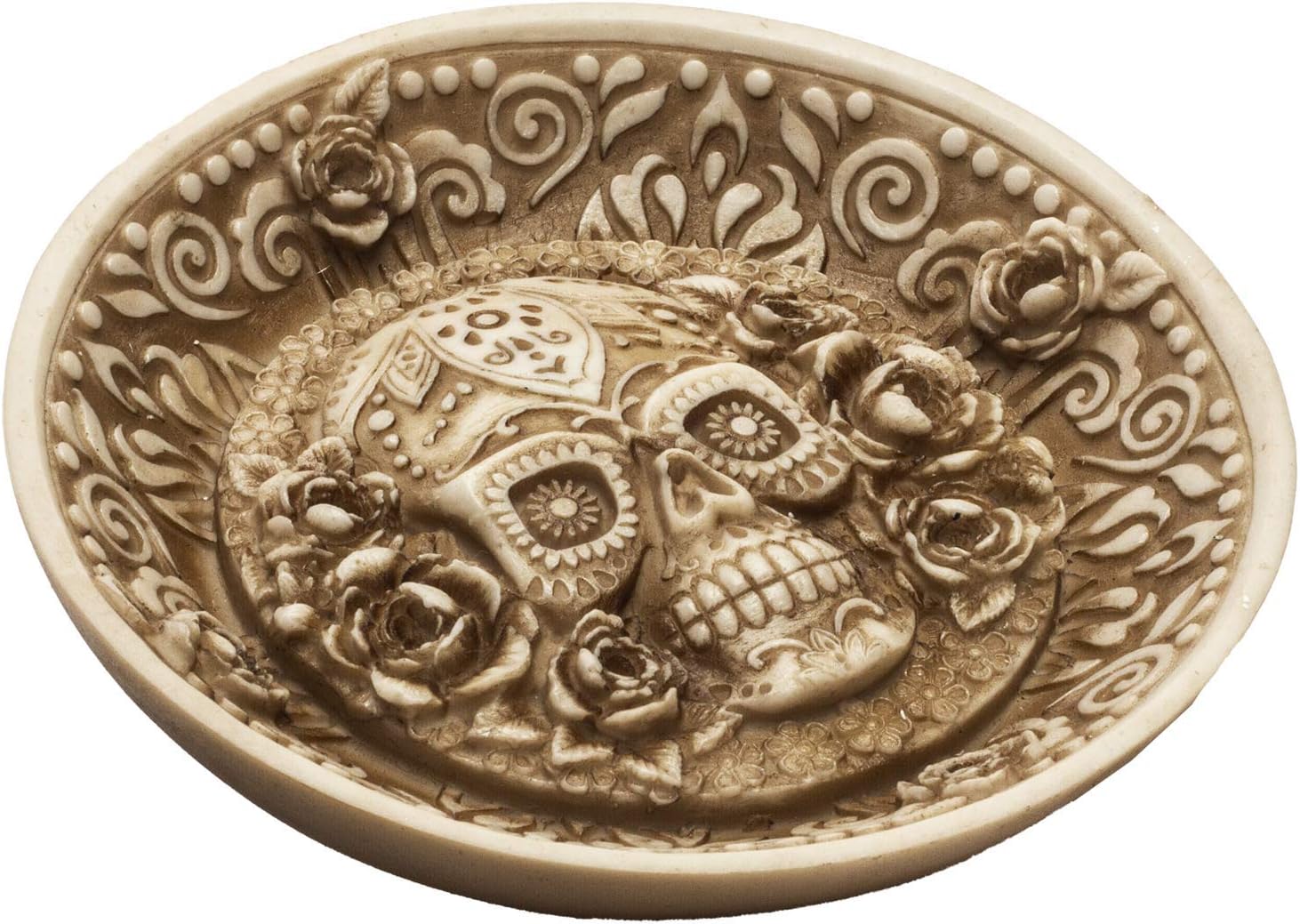 Pacific Giftware Day of the Dead Sugar Skull Incense Holder