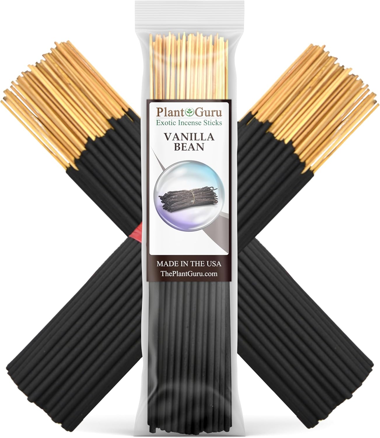 Vanilla Bean Incense Sticks - 7 Inch Long 85-100 Sticks per Bundle