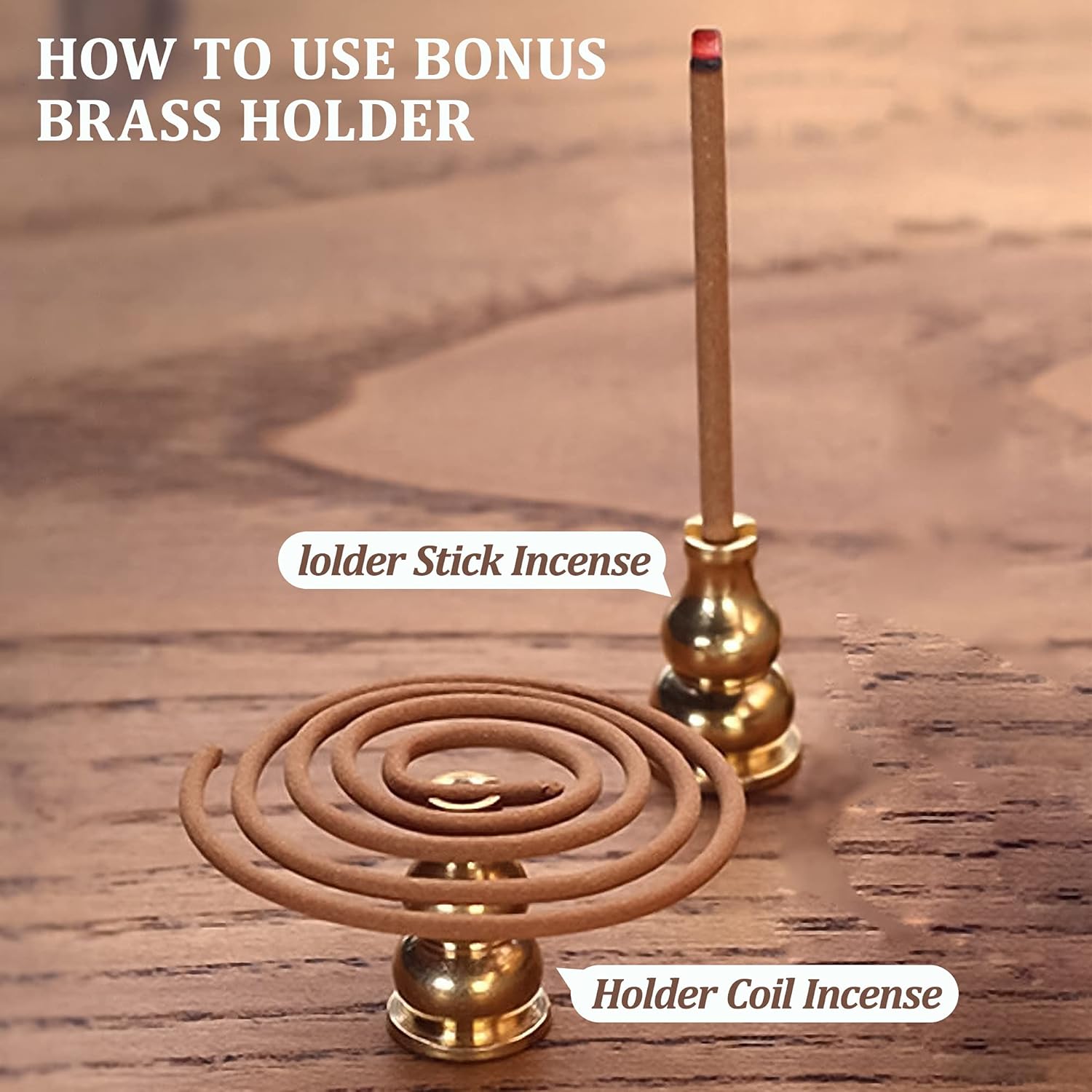 Ceramic Incense Burner with Lid and Holder