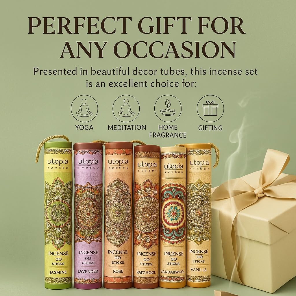 Premium Incense Sticks Variety Gift Pack 180 Sticks