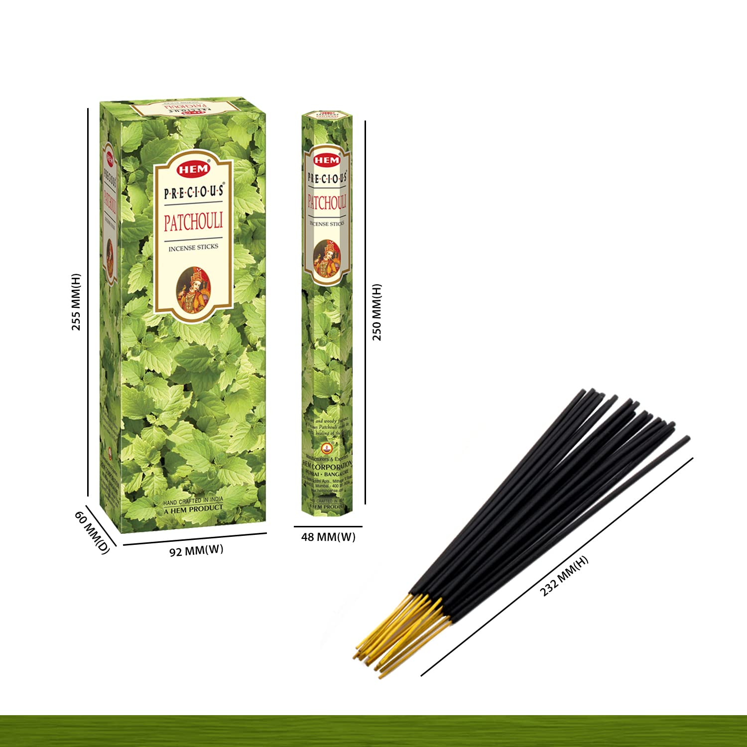 HEM Incense Sticks Patchouli 120 Sticks