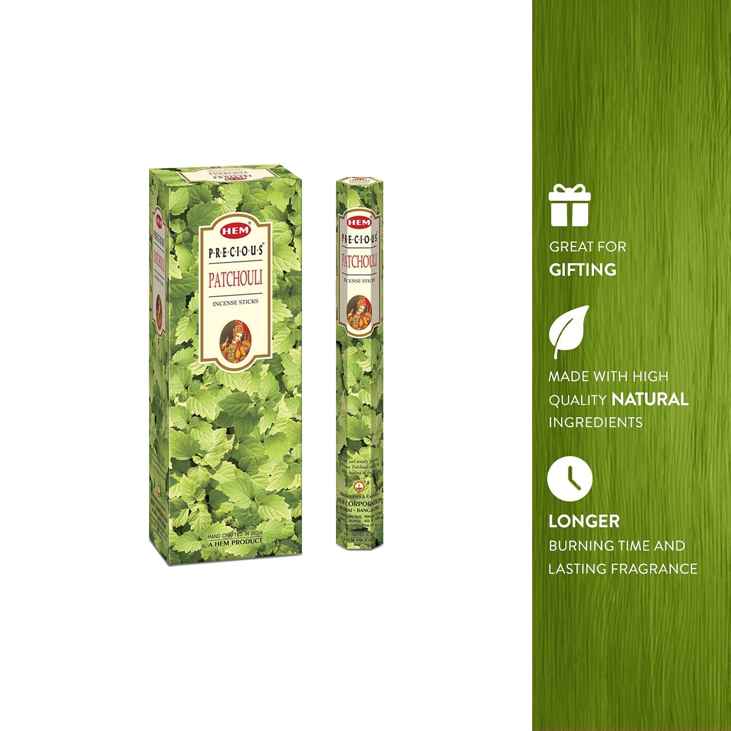HEM Incense Sticks Patchouli 120 Sticks