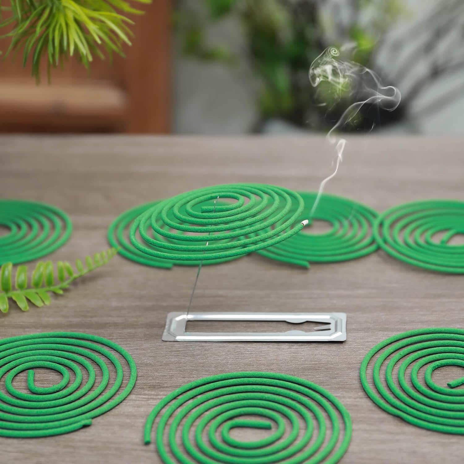 Citronella Incense Coil 2 Pack 48 Coils 2 Stands