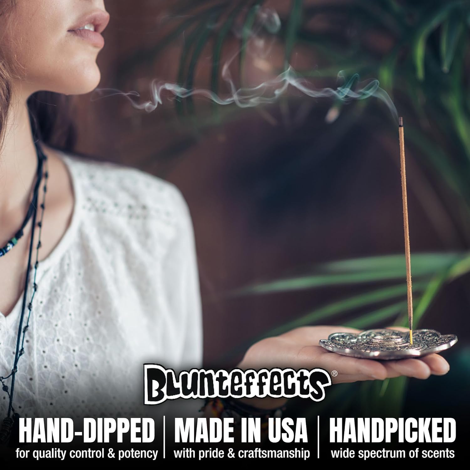 Blunteffects Hand-Dipped Incense Sticks - 144-Pack Variety Set with 12 Scents
