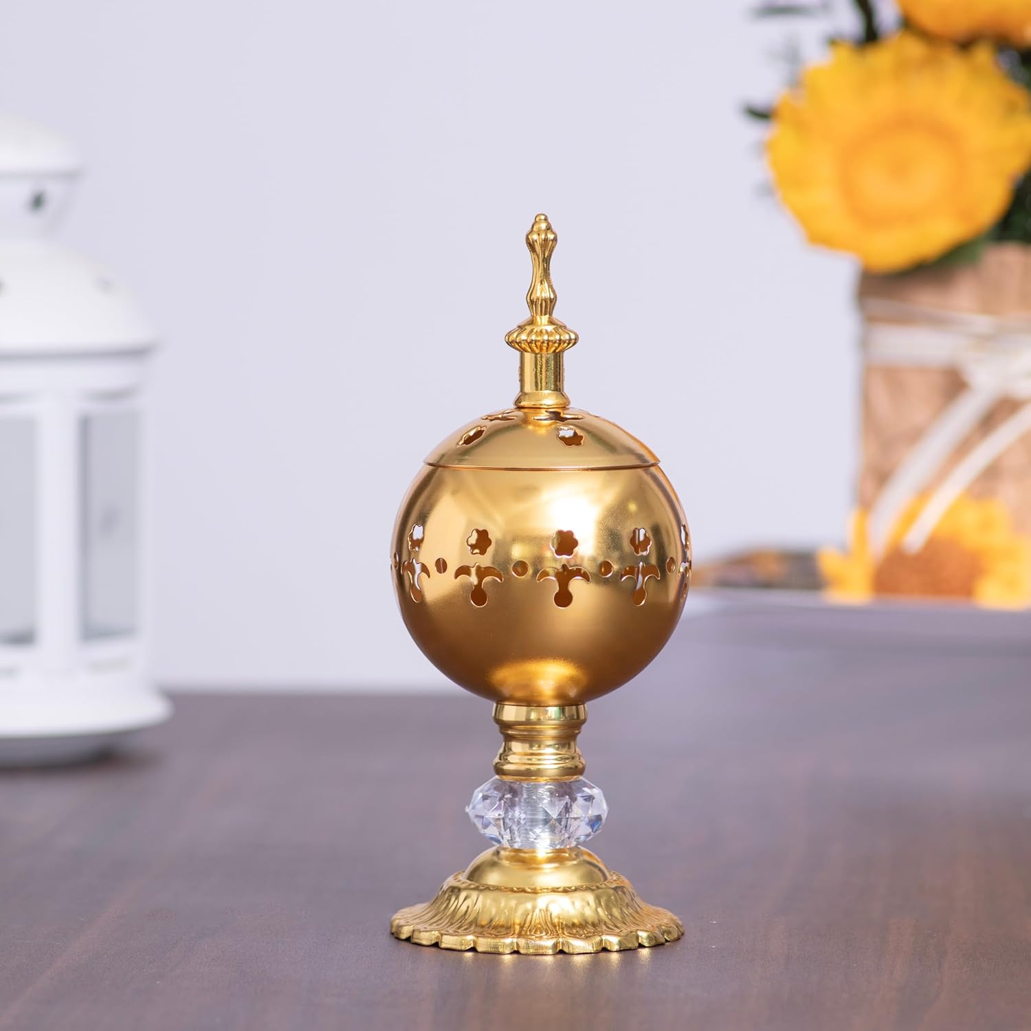 Frankincense Incense Burner with Tong for Cone and Charcoal