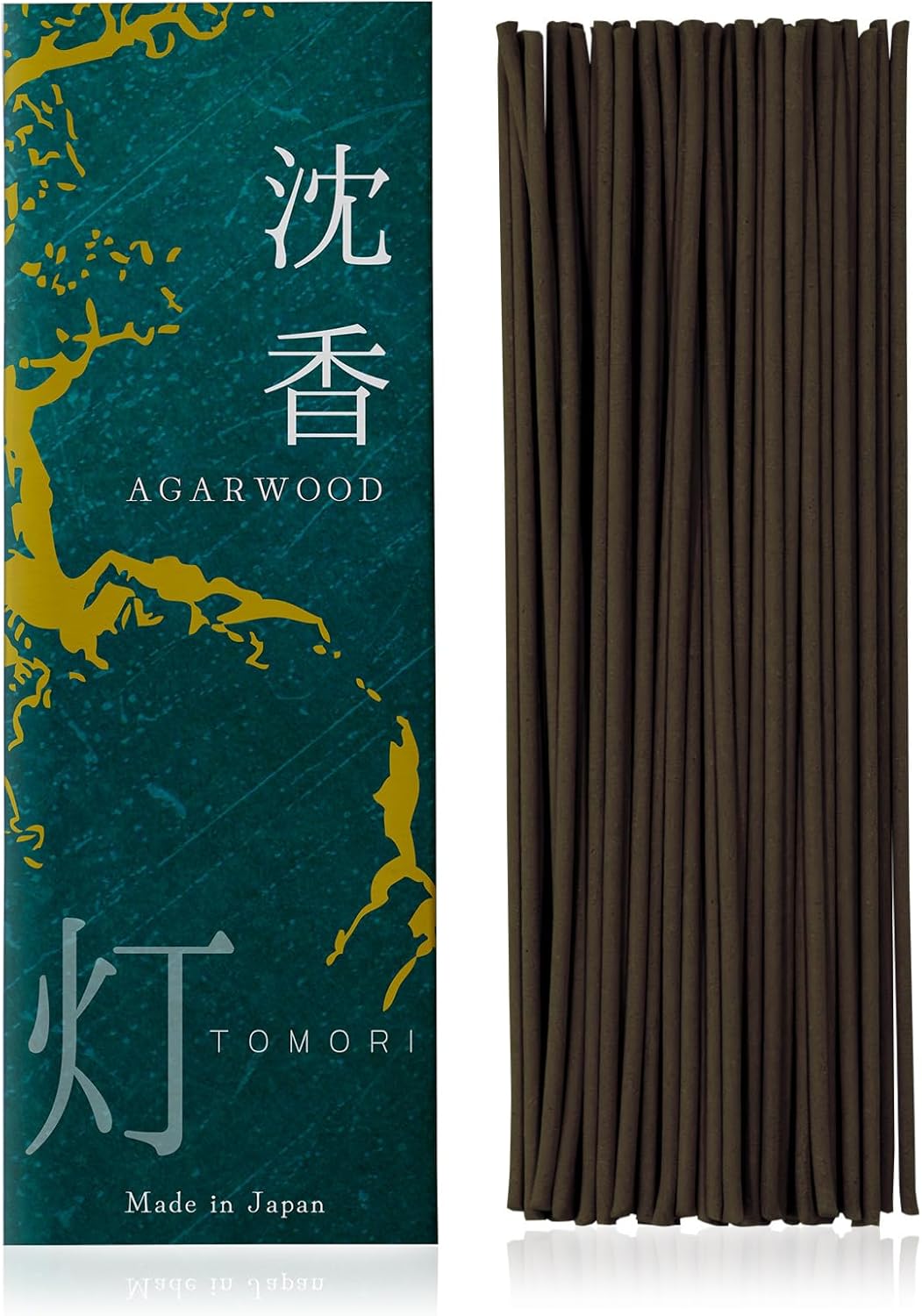 TOMORI Premium Japanese Agarwood Incense Sticks 60 Sticks Set