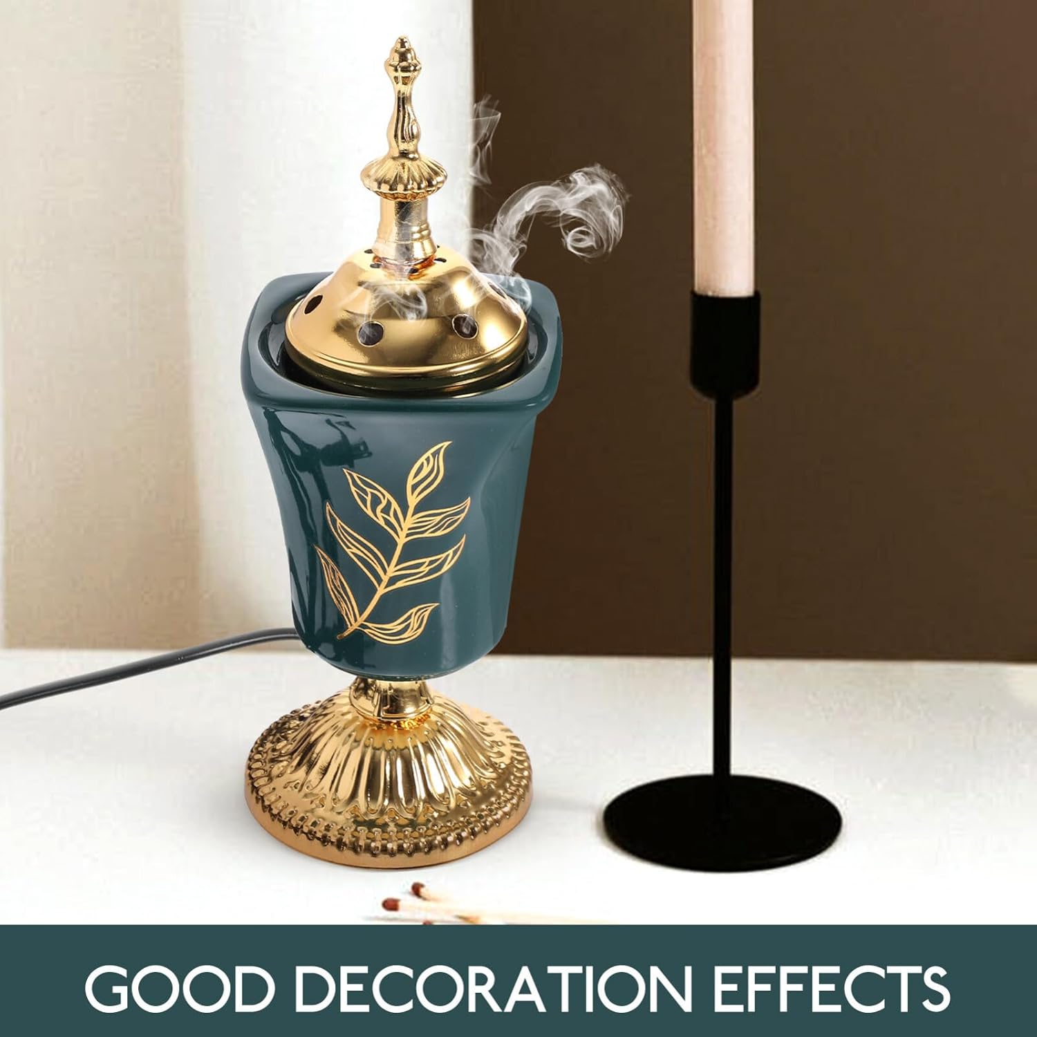 VOSAREA Electric Incense Burner with US Plug