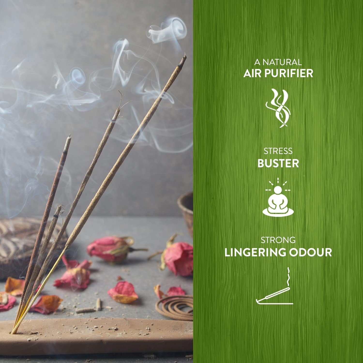 HEM Precious Patchouli Incense Cones Pack of 120