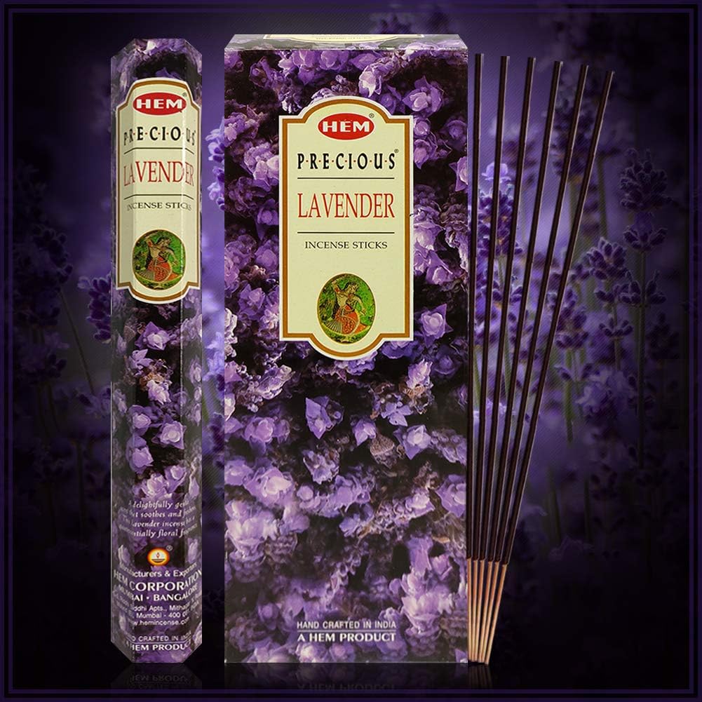 Trumiri Incense Stick Holder Bundle with Lavender Incense Sticks - Pack of 6