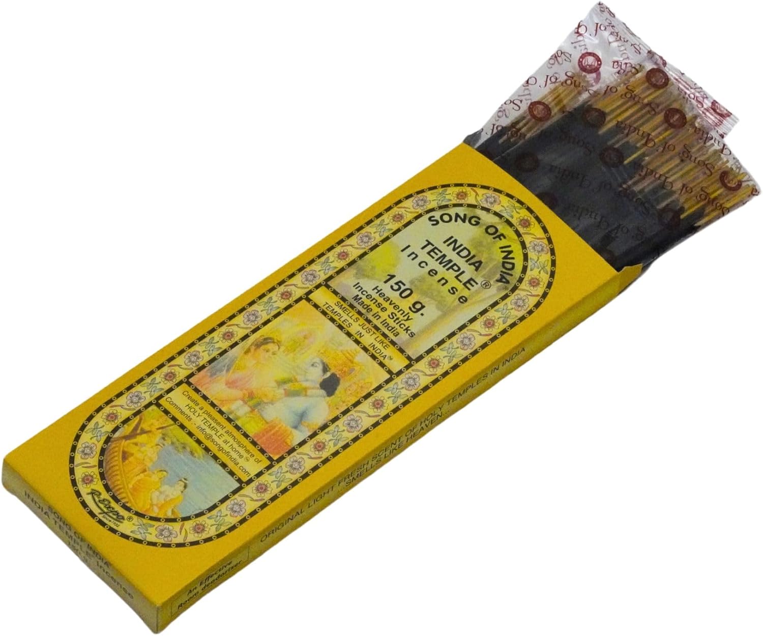 Song of India India Temple Incense Sticks 120 Pack