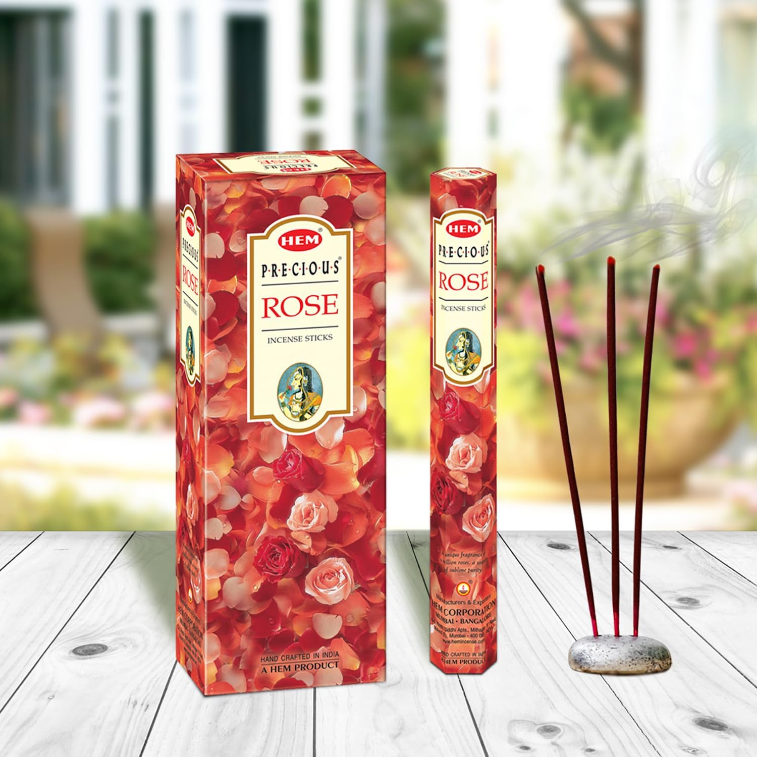 HEM Precious Rose Incense Sticks 120 Count