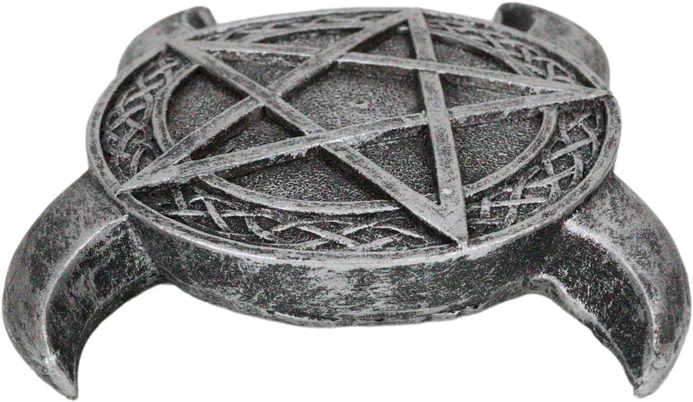 Ebros Gift Triple Goddess Moon Incense Holder
